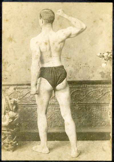 Ritratto di un uomo forte, c.1890 da Charles Eisenmann