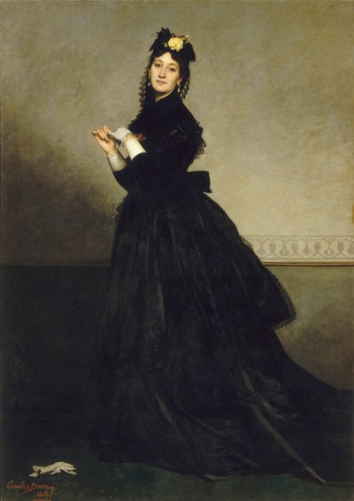 La Dame aux gants da Charles Emile Auguste Carolus Duran
