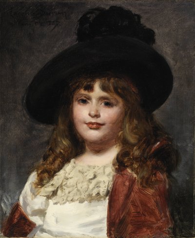 Laura a sette anni da Charles Emile Auguste Carolus Duran