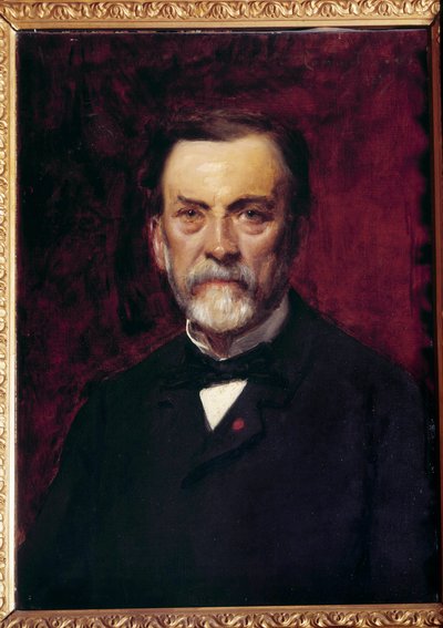 Ritratto di Louis Pasteur da Charles Emile Auguste Carolus Duran
