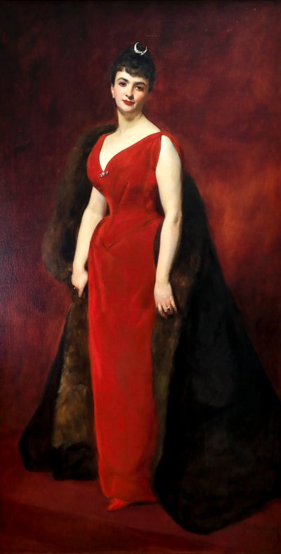 Ritratto di Madame Edgard Stern da Charles Emile Auguste Carolus Duran