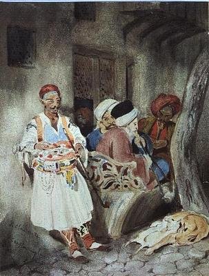 Un vicolo a Costantinopoli da Charles Emile Callande de Champmartin