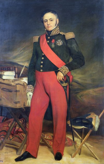 Conte Bertrand Clauzel, Maresciallo di Francia (1772-1842) da Charles Emile Callande de Champmartin