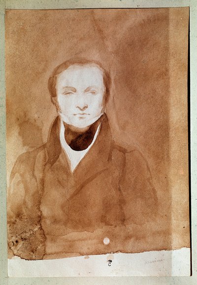 Ritratto di Prosper Mérimée, scrittore francese da Charles Emile Callande de Champmartin