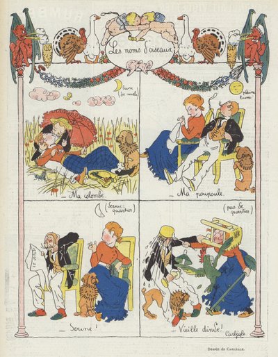 Illustrazione per Le Rire da Charles Emile Egli