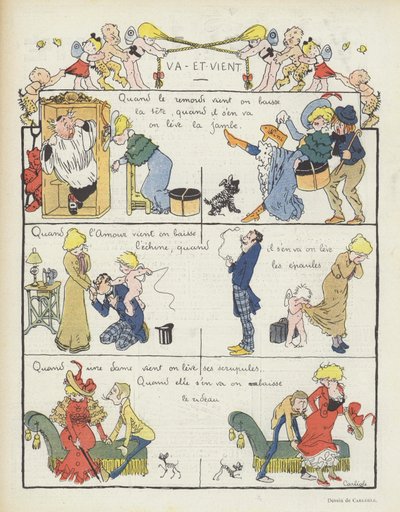 Illustrazione per Le Rire da Charles Emile Egli