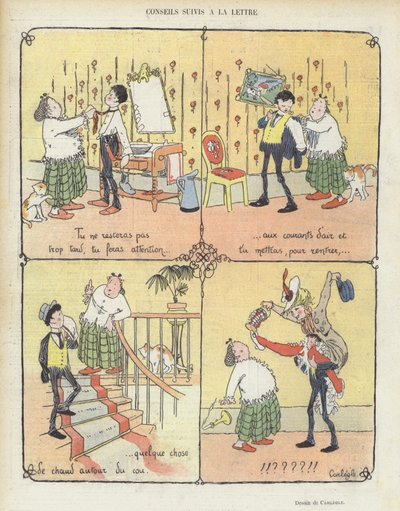 Illustrazione per Le Rire da Charles Emile Egli