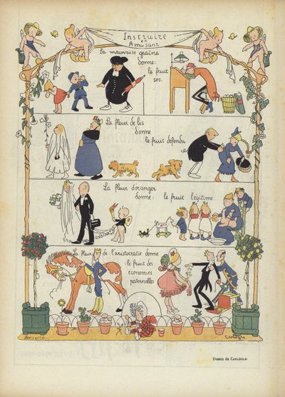 Illustrazione per Le Rire da Charles Emile Egli