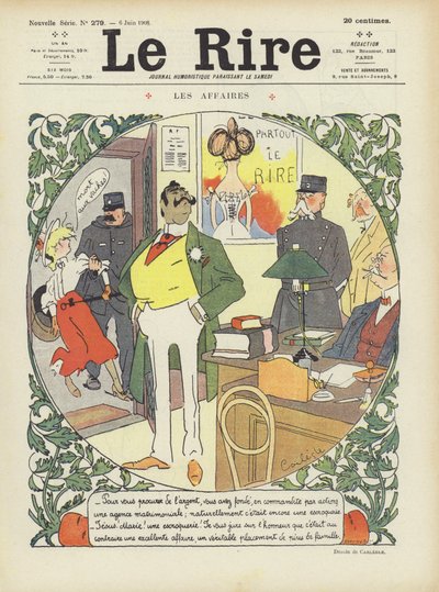 Illustrazione per Le Rire da Charles Emile Egli