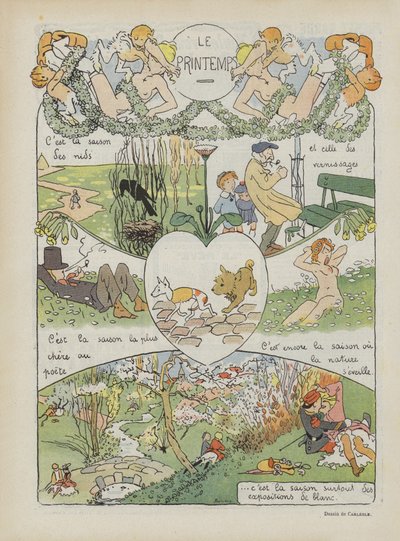 Illustrazione per Le Rire da Charles Emile Egli
