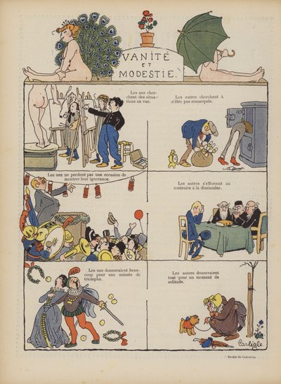 Illustrazione per Le Rire da Charles Emile Egli