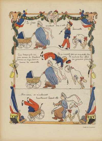 Illustrazione per Le Rire da Charles Emile Egli