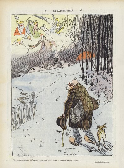 Paradiso perduto. Illustrazione per Le Rire da Charles Emile Egli