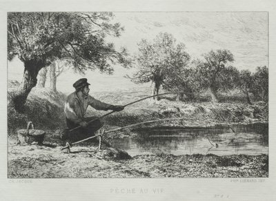 Pesca da Charles Emile Jacque