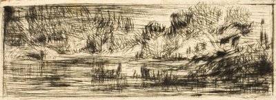 Paesaggio da Charles Emile Jacque