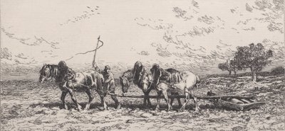 Le Rouleau, 1868 da Charles Emile Jacque