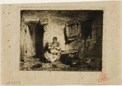 Bambinaia da Charles Emile Jacque