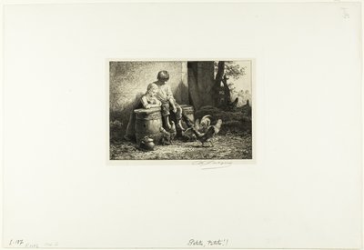 Piccoli! Piccoli! da Charles Emile Jacque