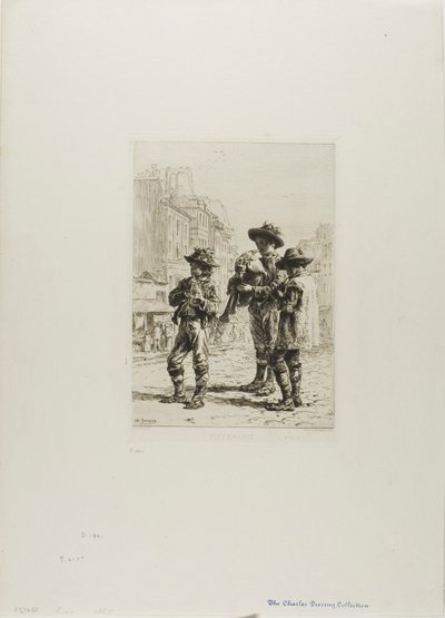Pifferari da Charles Emile Jacque