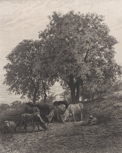 Riposo da Charles Emile Jacque