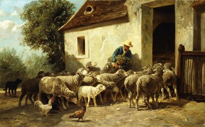 Ritorno a casa da Charles Emile Jacque