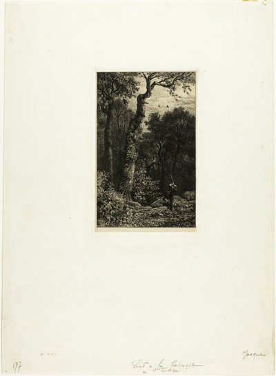 Caccia alla beccaccia da Charles Emile Jacque