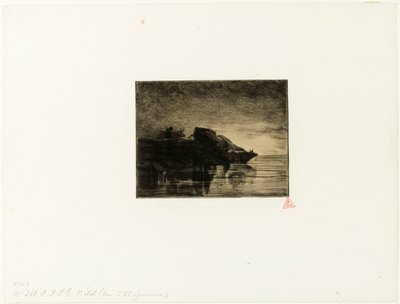 Sei mucche a un abbeveratoio da Charles Emile Jacque