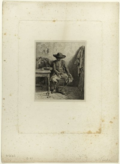 Il coccio rotto da Charles Emile Jacque