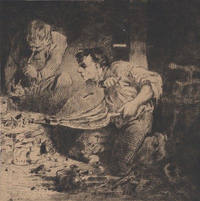 I falsari, 1843 da Charles Emile Jacque