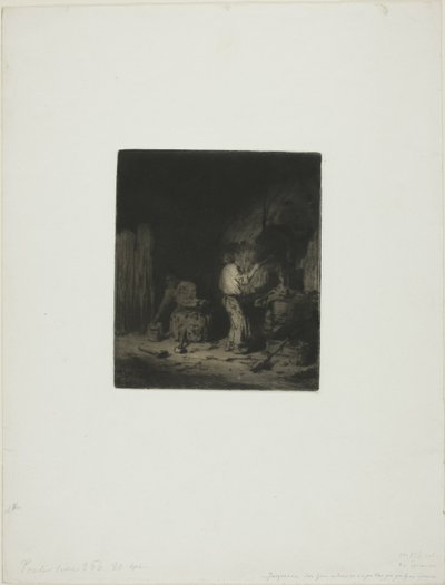 La Fucina da Charles Emile Jacque