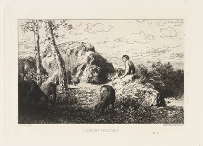 Il Figliol Prodigo da Charles Emile Jacque