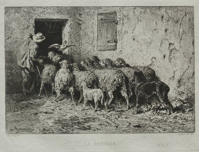 Il Ritorno da Charles Emile Jacque