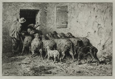 Il Ritorno da Charles Emile Jacque