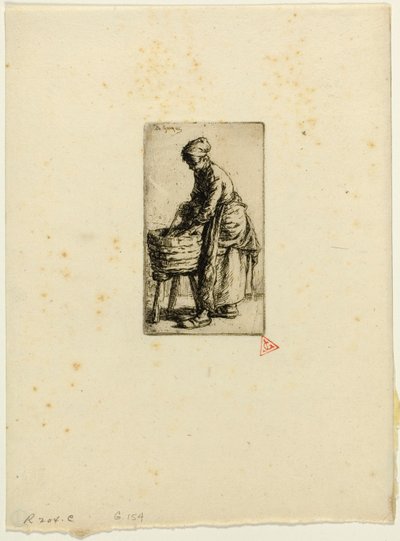 Lavandaia da Charles Emile Jacque