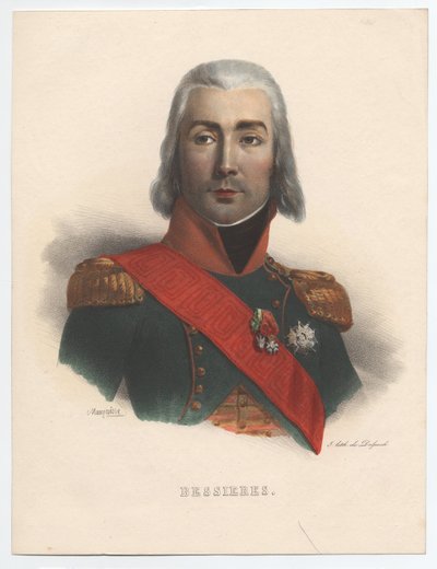 Ritratto di Jean-Baptiste Bessières 1768-1813, Maresciallo di Francia, 1835 da Charles Emile Mauraisse