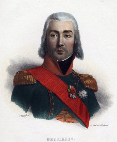 Ritratto di Jean Baptiste Bessières, Maresciallo di Francia da Charles Emile Mauraisse