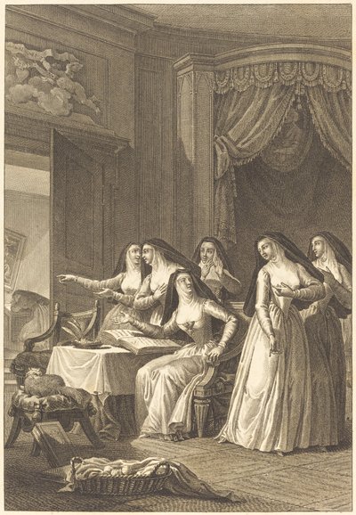 Suor Jeanne da Charles Emmanuel Patas after Charles Monnet