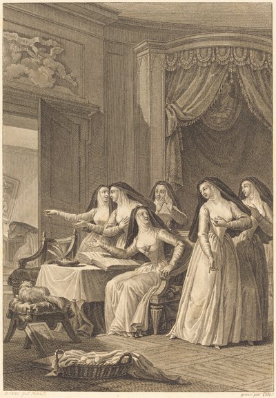 Suor Jeanne da Charles Emmanuel Patas after Charles Monnet