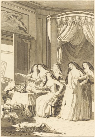 Suor Jeanne da Charles Emmanuel Patas after Charles Monnet