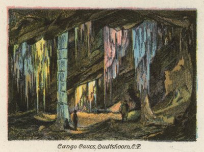 Sudafrica: Grotte di Cango, Oudtshoorn, CP da Charles Ernest Peers