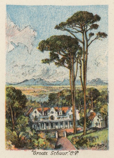 Sudafrica: "Groote Schuur," CP da Charles Ernest Peers