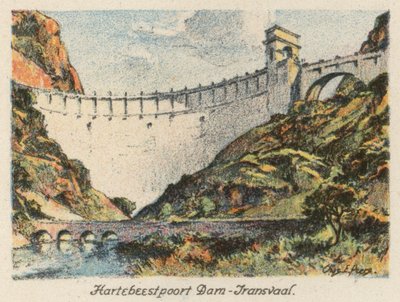 Sudafrica: Diga di Hartebeestpoort, Transvaal da Charles Ernest Peers