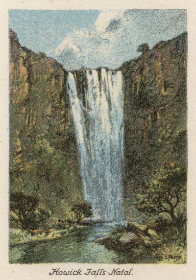 Sudafrica: Cascate di Howick, Natal da Charles Ernest Peers