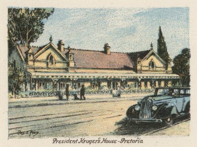 Sudafrica: Casa del Presidente Kruger, Pretoria da Charles Ernest Peers