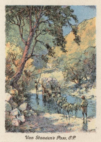 Sudafrica: Passo di Van Staaden, CP da Charles Ernest Peers