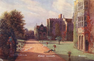 Knole House: Fronte sud, verso ovest da Charles Essenhigh Corke