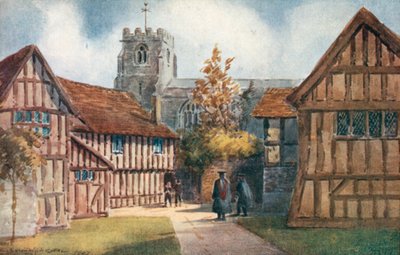 La casa del vecchio pedagogo, Stratford-upon-Avon da Charles Essenhigh Corke