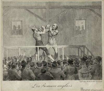 Pugili inglesi da Charles Etienne Pierre Motte