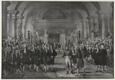 Ricevimento di Napoleone Bonaparte all