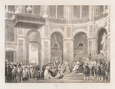 Sacre, inizio XIX secolo da Charles Etienne Pierre Motte